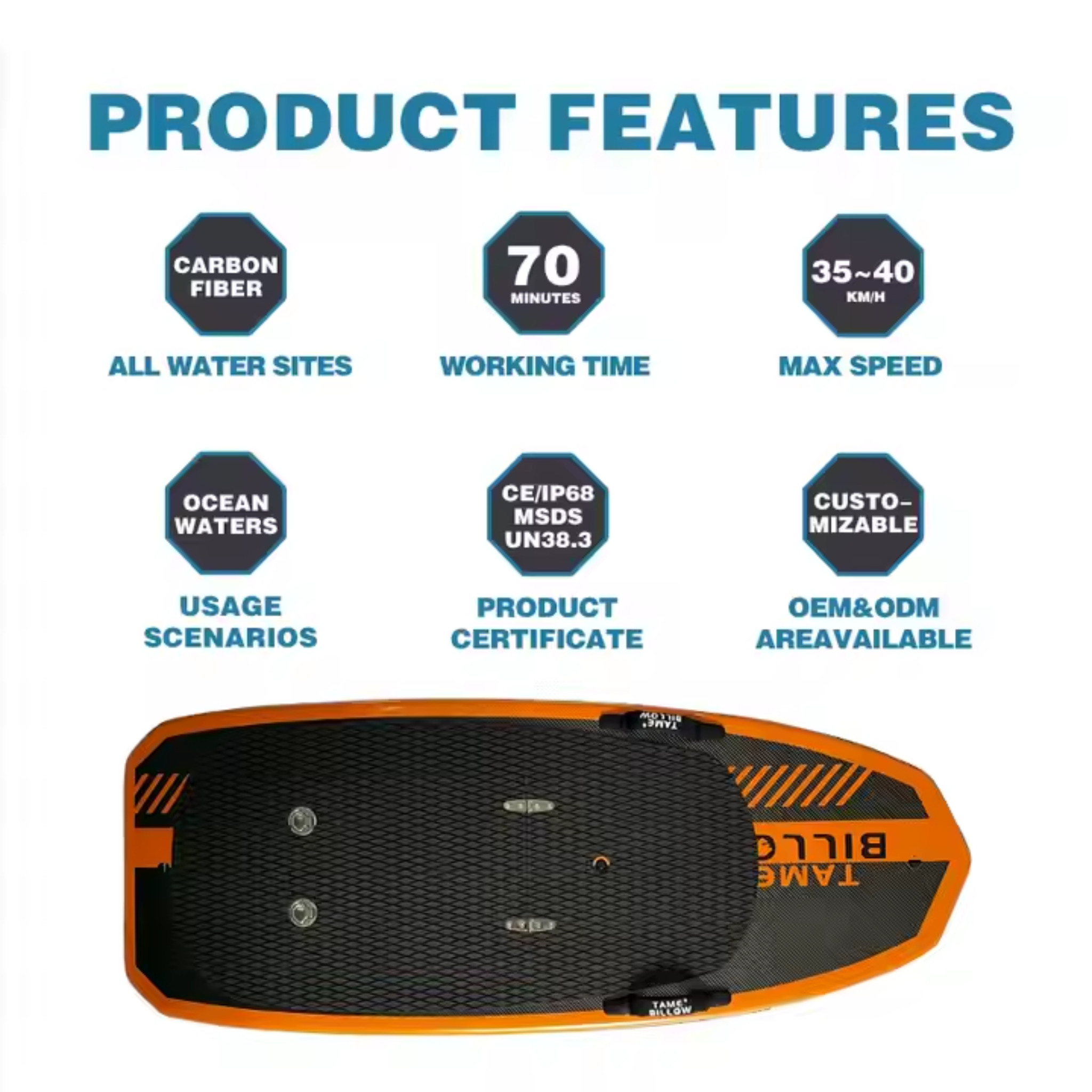 Tanne Eellok V7 Carbon Hydrofoil Board
